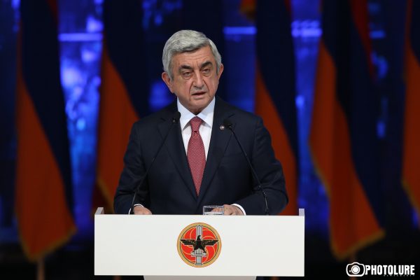 Summary Report by Serzh Sargsyan at the 16th Convention of the RPA