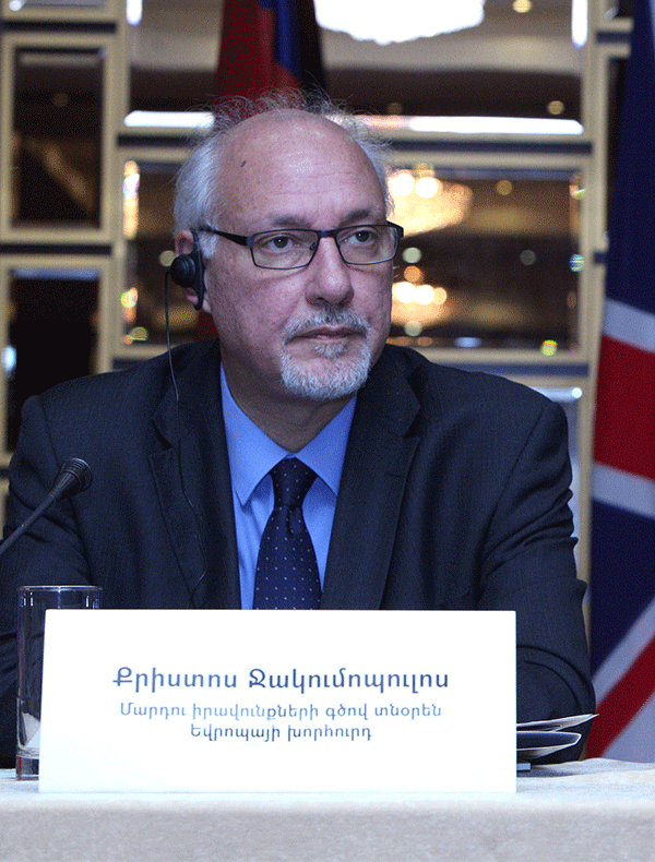 Christos Giakoumpoulos: Armenia positive development in human rights