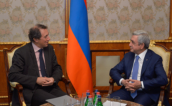 President received the World Bank Vice President for Europe and Central Asia Cyril Muller
