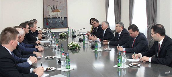 Foreign Minister of Armenia received the delegation of the State Duma of the Russian Federation