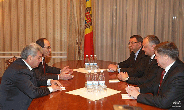 Visit of Deputy Foreign Minister Shavarsh Kocharyan to Chisinau