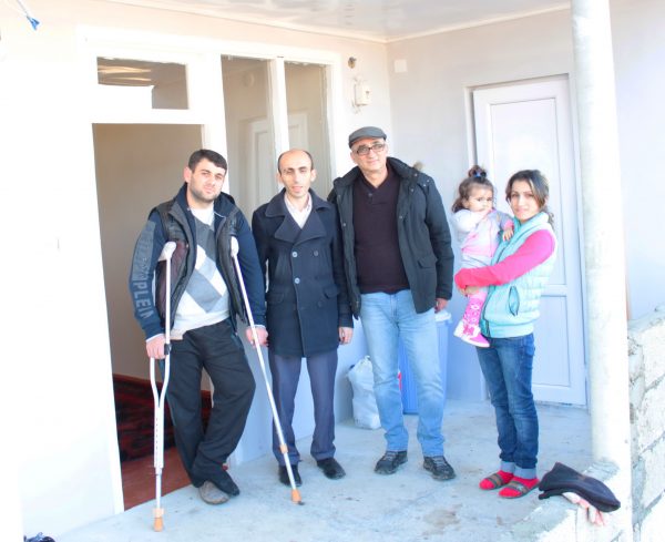Four Families of Wounded Soldiers in Artsakh Celebrated Their Housewarming on New Year’s Eve