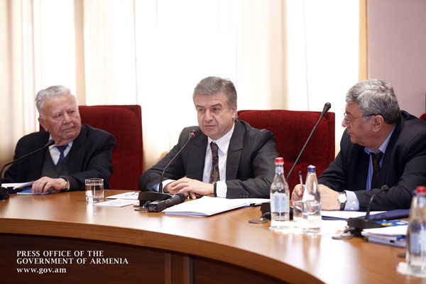 Karen Karapetyan: “The State shall support output-generating academic institutions”