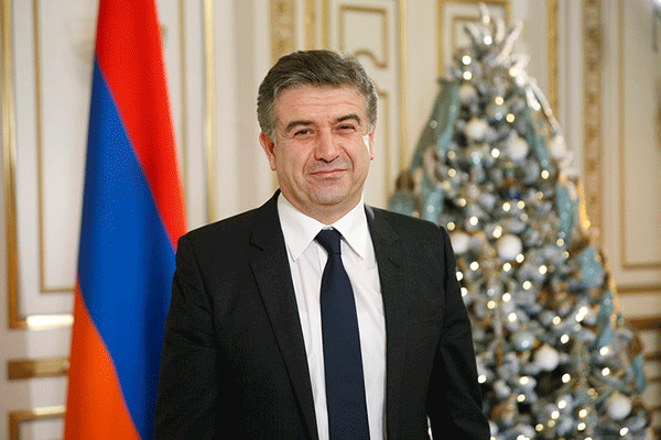 New Year’s Message by Prime Minister Karen Karapetyan