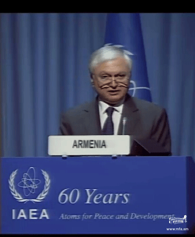 Edward Nalbandian: Azerbaijan and Turkey in a sheer disrespect to IAEA – its findings, records and analysis have been trying to exploit international fora for their own narrow political and propaganda purposes in order to spread groundless charges against Armenia