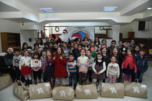 200 Syrian-Armenian Children Receive Gifts through ONEArmenia Campaign