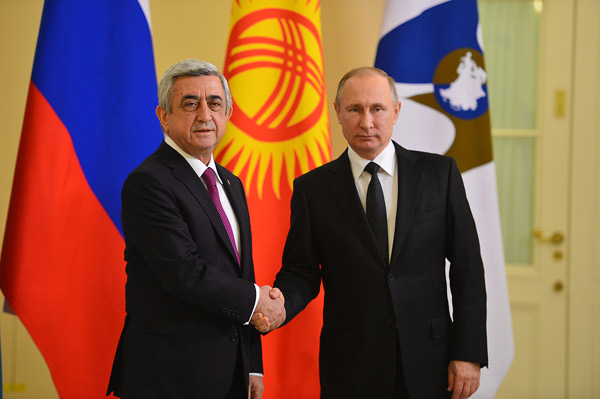 President Serzh Sargsyan participated at the session of the CSTO Collective Security Council in Saint Petersburg