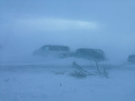 Snowstorm in Shirak region, some of the highways are closed
