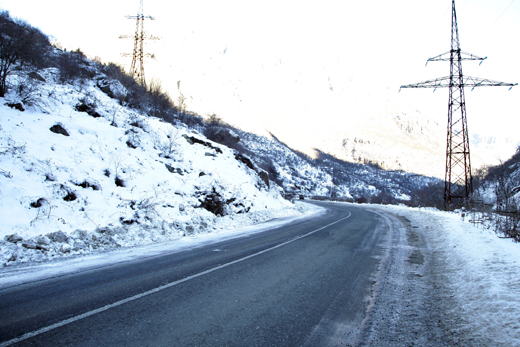 Highways mainly passable in the territory of Armenia