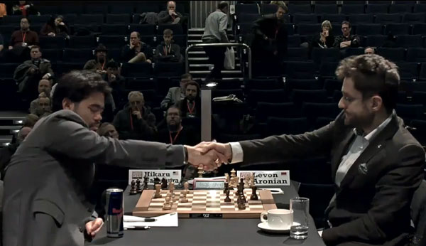 Aronian, Anand play draw at London Chess Classic