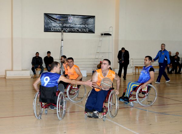 Sports competition for servicemen disabled during military service held in Yerevan