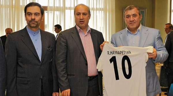 Armenian and Iranian Football Federations sign a memorandum of understanding