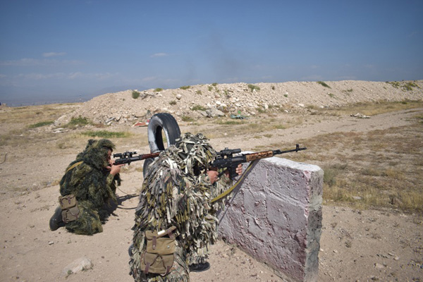 NKR Defense Ministry. Azerbaijani forces violate ceasefire over 40 times