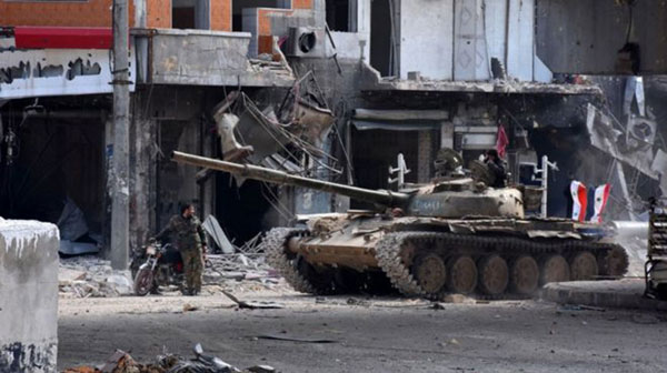 Media reports: Syrian army retakes three districts in southeastern Aleppo
