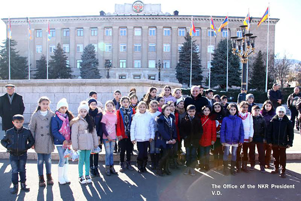 New Year event in the Stepanakert’s Reneaissance square