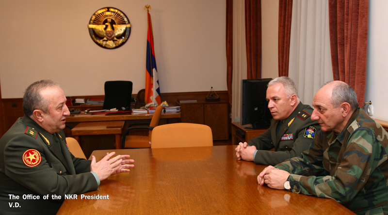Artsakh President received Movses Hakobyan