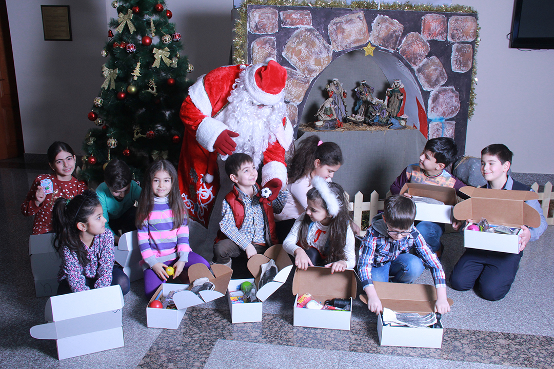 AMAA Shares the Joy of Christmas with over 9,000 Children throughout Armenia and Karabagh