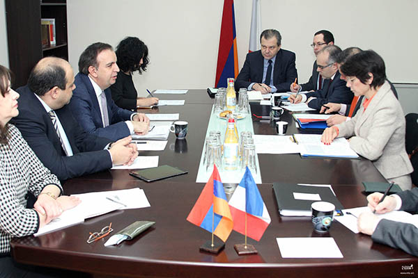 Political consultations between the Ministries of Foreign Affairs of Armenia and France