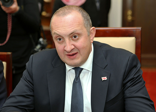 Georgian President slams new terms of Russian gas transit to Armenia via Georgia
