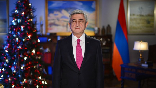 We enter the new year confident of our strength: Congratulatory address by President Serzh Sargsyan