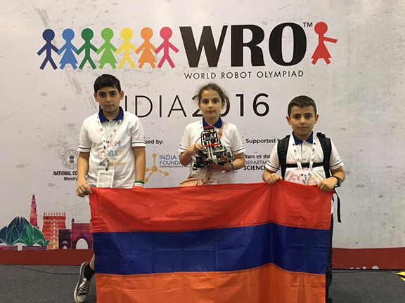 Armenian Robotics Team Places 21st out of Thousands in World Competition