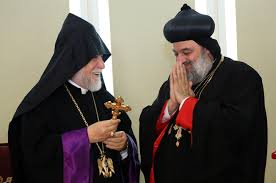 Catholicos Aram I received an enthusiastic welcome in Aleppo