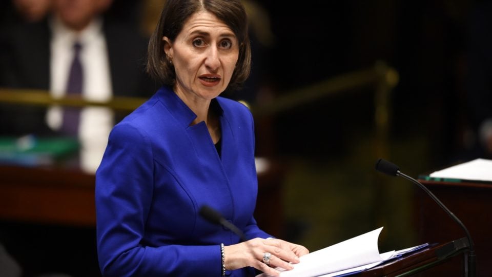 The glass cliff: Gladys Berejiklian becomes latest woman to take the reins in a time of crisis