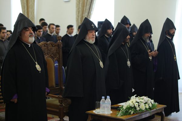 Catholicos of All Armenians receives Ambassador of Iran