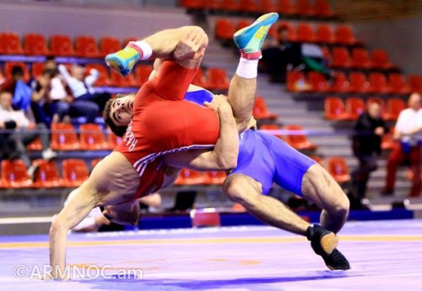 Armenian freestyle wrestling team came second at Takhti Cup