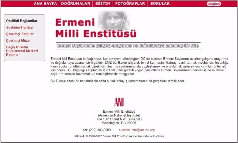 Turkish language site on Armenian Genocide launched by ANI