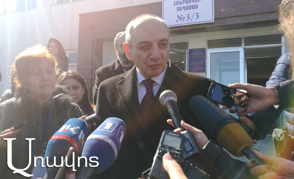 Bako Sahakyan about his nomination: ‘When time comes we will announce our decisions’