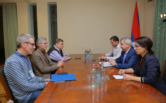 Delegation from Belgium visits Parliament of Nagorno-Karabakh