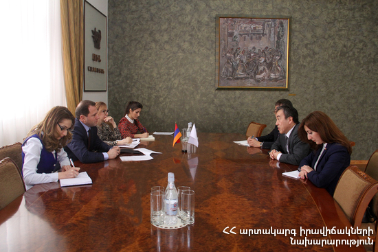 RA Emergency Situations Minister receives Ambassador of Japan: ways of further expansion of cooperation outlined