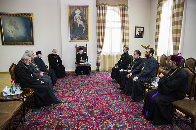Archbishop Ateshian to step down as Vicar General, Patriarchate to elect Locum Tenens on March 15