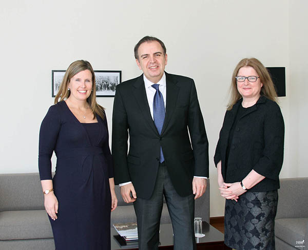 Deputy FM Nazarian received Head of Eastern Europe and Central Asia Directorate of the Foreign and Commonwealth Office of the UK