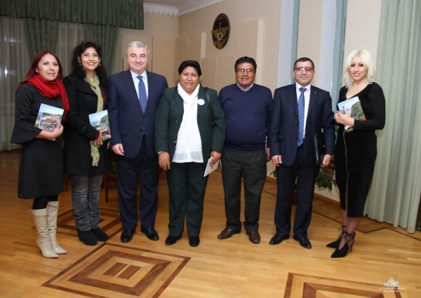 NKR NA President Received Bolivian Observers