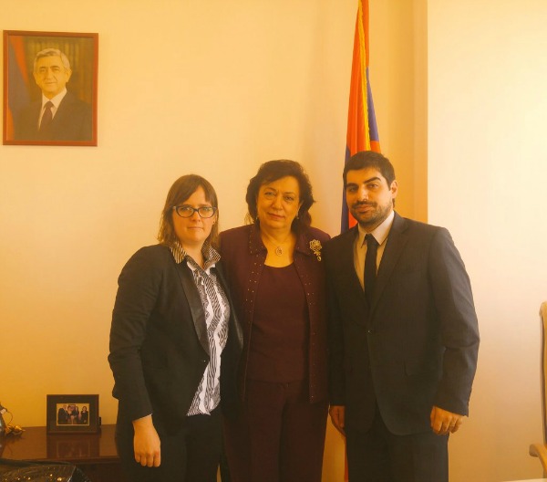 Brenda Austin and Oscar Lopez Goldaracena Travel to Nagorno-Karabakh to Monitor the Constitutional Referendum
