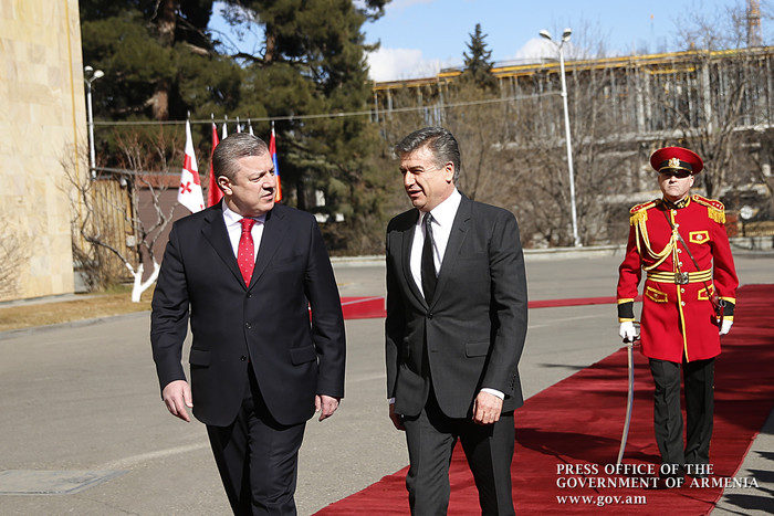 Tbilisi hosts high-level Talks between Armenian, Georgian Governments