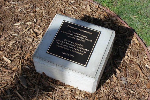 Armenian Genocide centennial plaque unveiled at LA City Hall