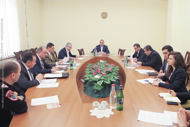 RA NA Standing Committee on Defense, National Security and Internal Affairs convenes a sitting