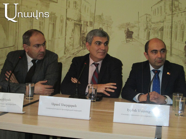 Aram Sargsyan: Nikol Pashinyan and Edmon Marukyan earned their wages