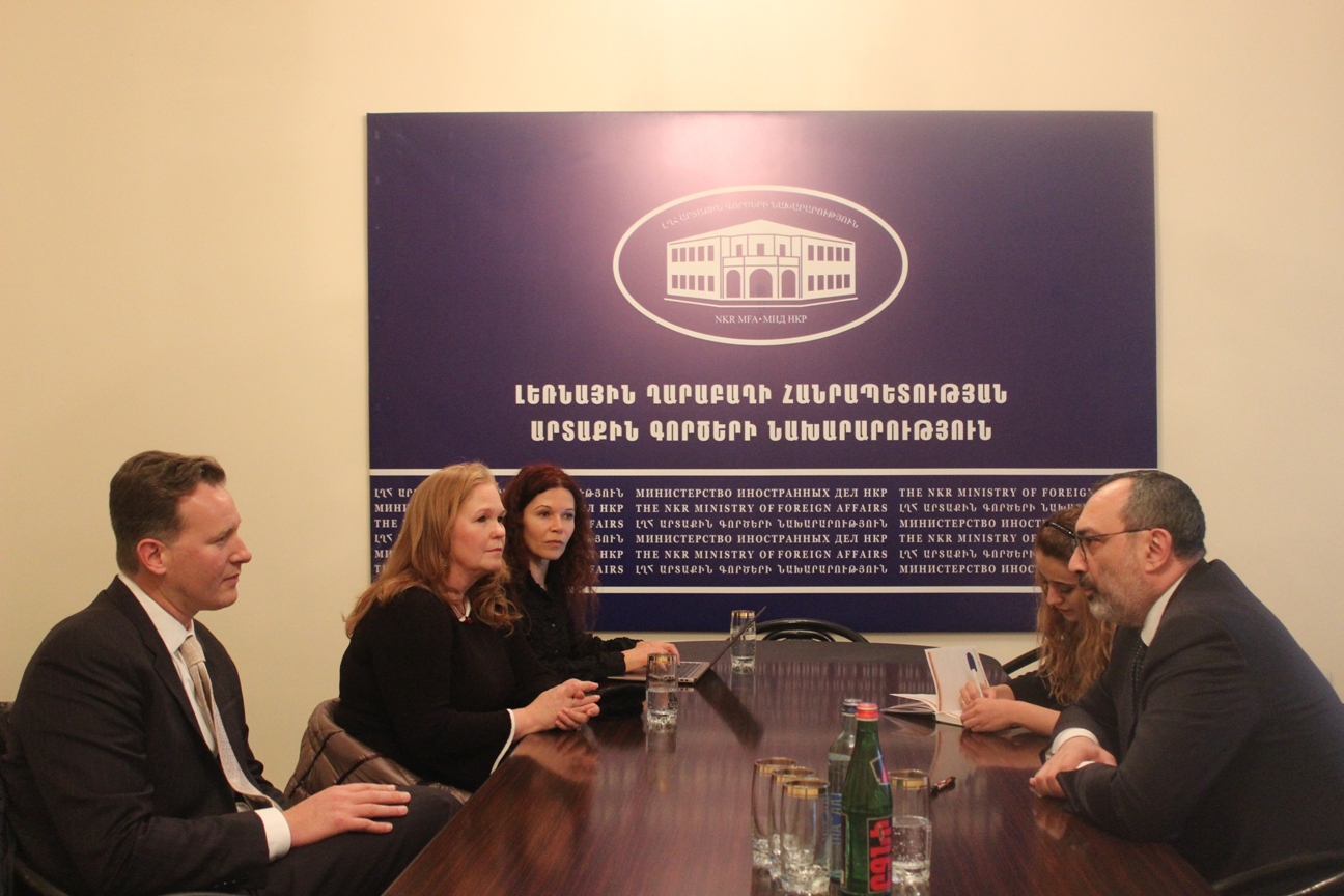  The NKR Foreign Minister received international observers