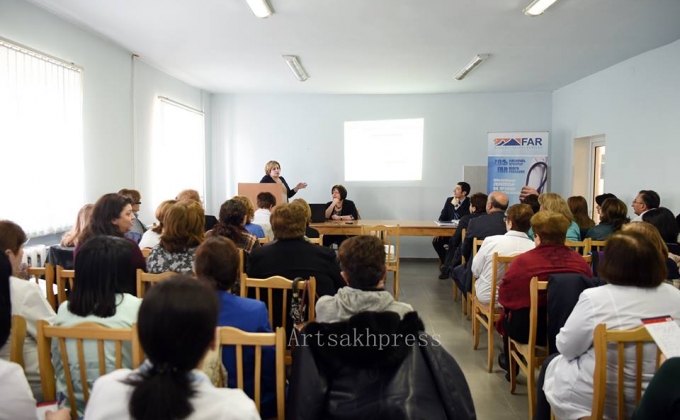 Doctors from Yerevan present new approaches to children’s intensive therapy in Artsakh