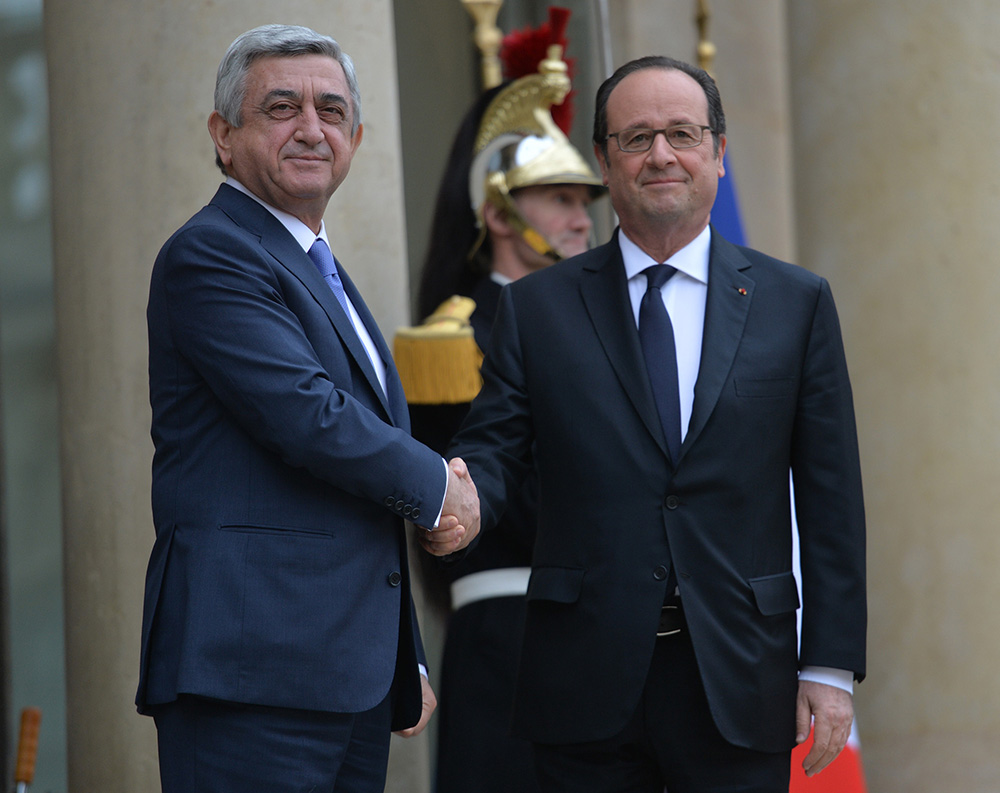 High-level Armenian-French negotiations took place in Paris