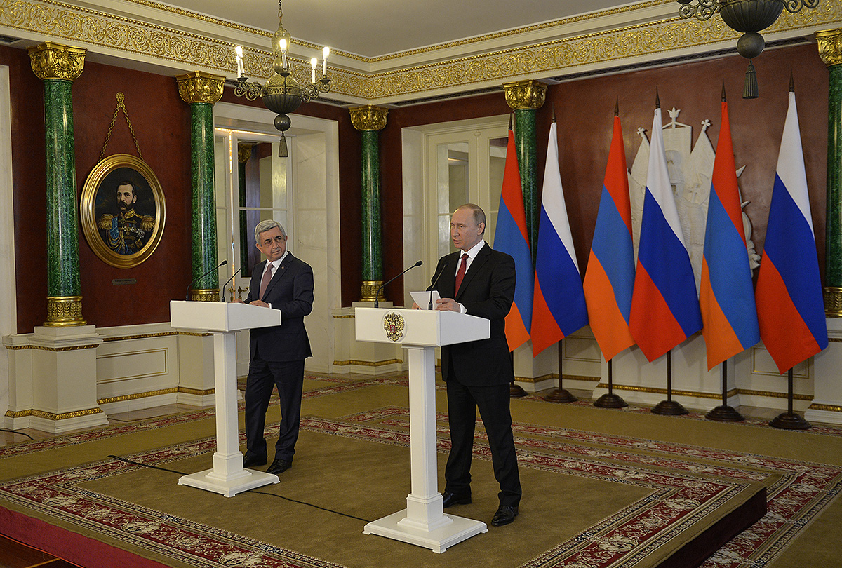 Presidents of Armenia and Russia recapped the results of negotiations