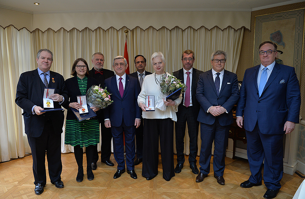 President Sargsyan met members of European Parliament