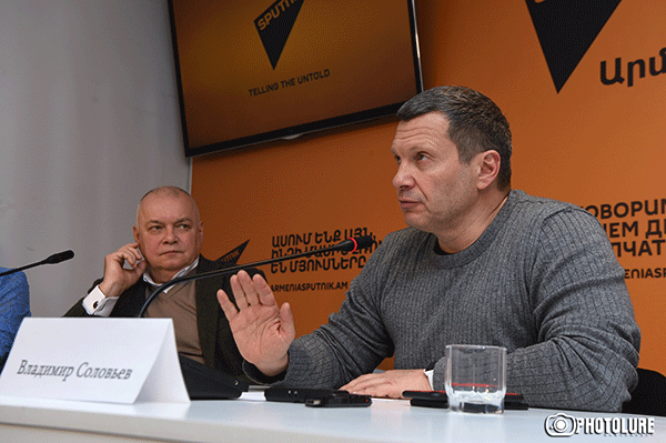 Vladimir Solovyov: Russia not to allow Nagorno-Karabakh conflict solution with use of force