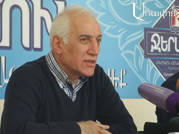 Vahagn Khachatryan: Our main message addressed to authorities