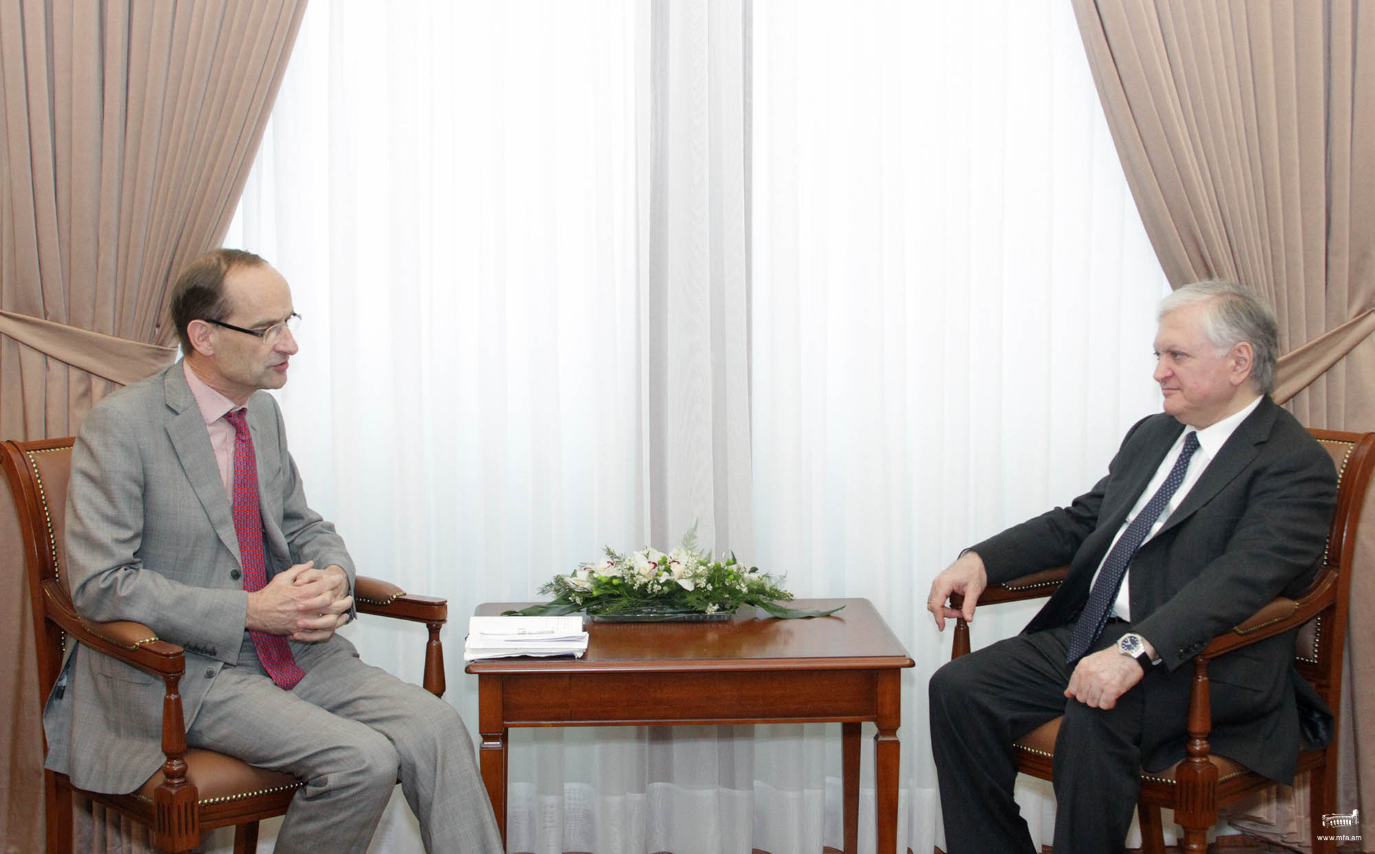 Foreign Minister of Armenia received head of the UNHCR regional office