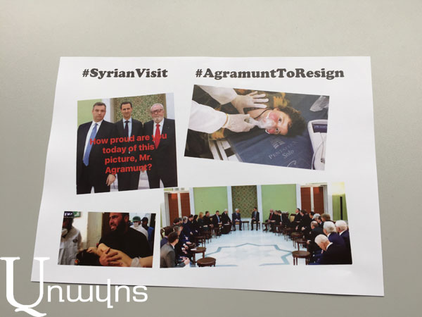 ‘Agramunt to resign’: flyers distributed in PACE